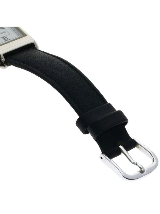Tiffany & Co Classic Square Watch SS Leather main image 8